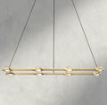 Éclatant Rectangular Chandelier 54", 72"-chandelier-Manorlights