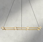 Éclatant Rectangular Chandelier 54", 72"-chandelier-Manorlights