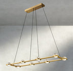 Éclatant Rectangular Chandelier 54", 72"-chandelier-Manorlights