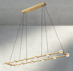 Éclatant Rectangular Chandelier 54", 72"-chandelier-Manorlights