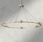 Éclatant Round Chandelier 36", 48", 60", Two-Tied 60"-chandelier-Manorlights