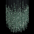 Emerald Rainfall Crystal Customize Chandelier - Support Customized Drawings -  Manorlights