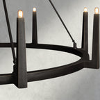 Emmet Round Chandelier 42", 54"