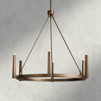 42" / Brass Emmet Round Chandelier 42", 54"