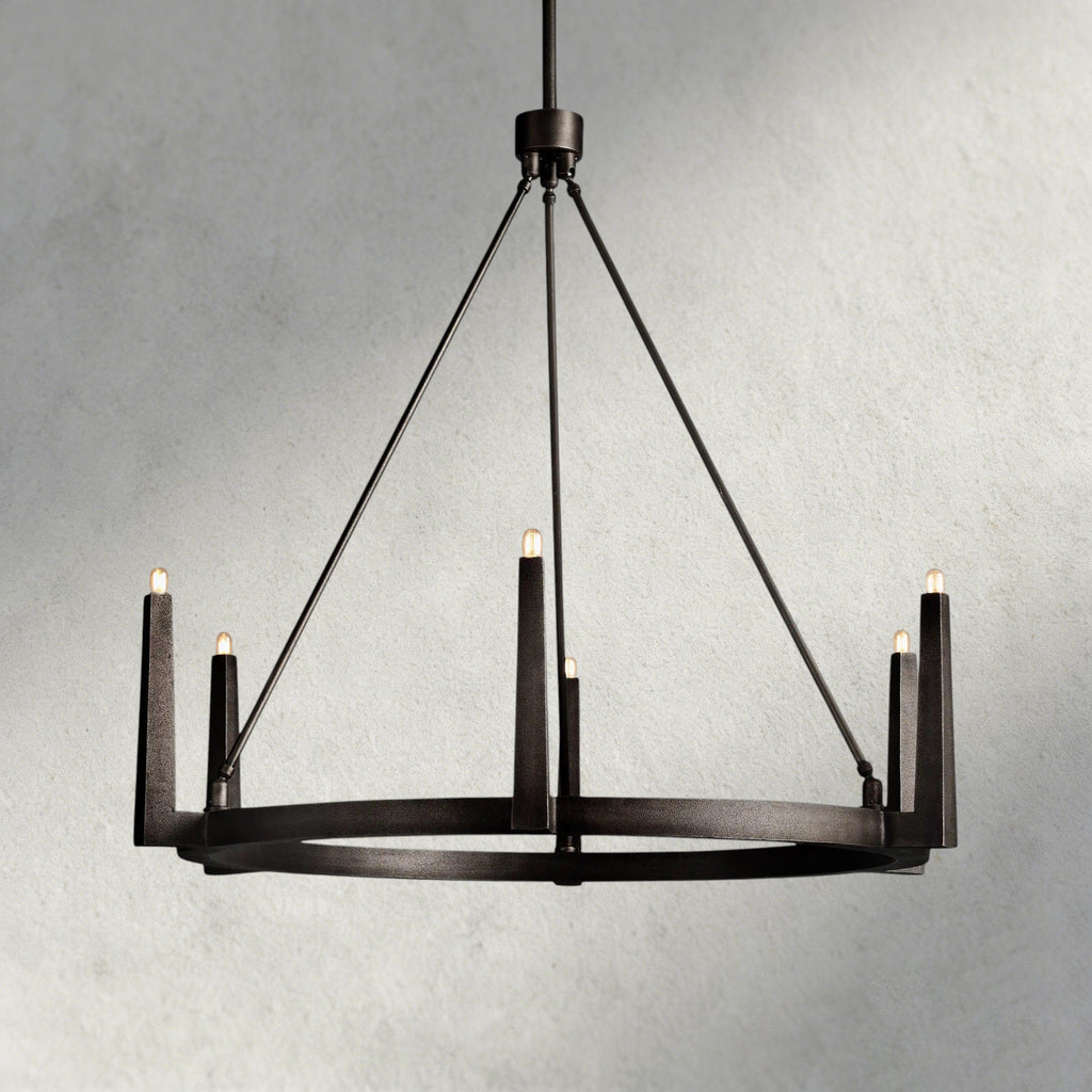 42" / Bronze Emmet Round Chandelier 42", 54"