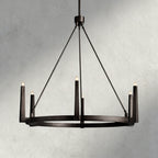 42" / Bronze Emmet Round Chandelier 42", 54"