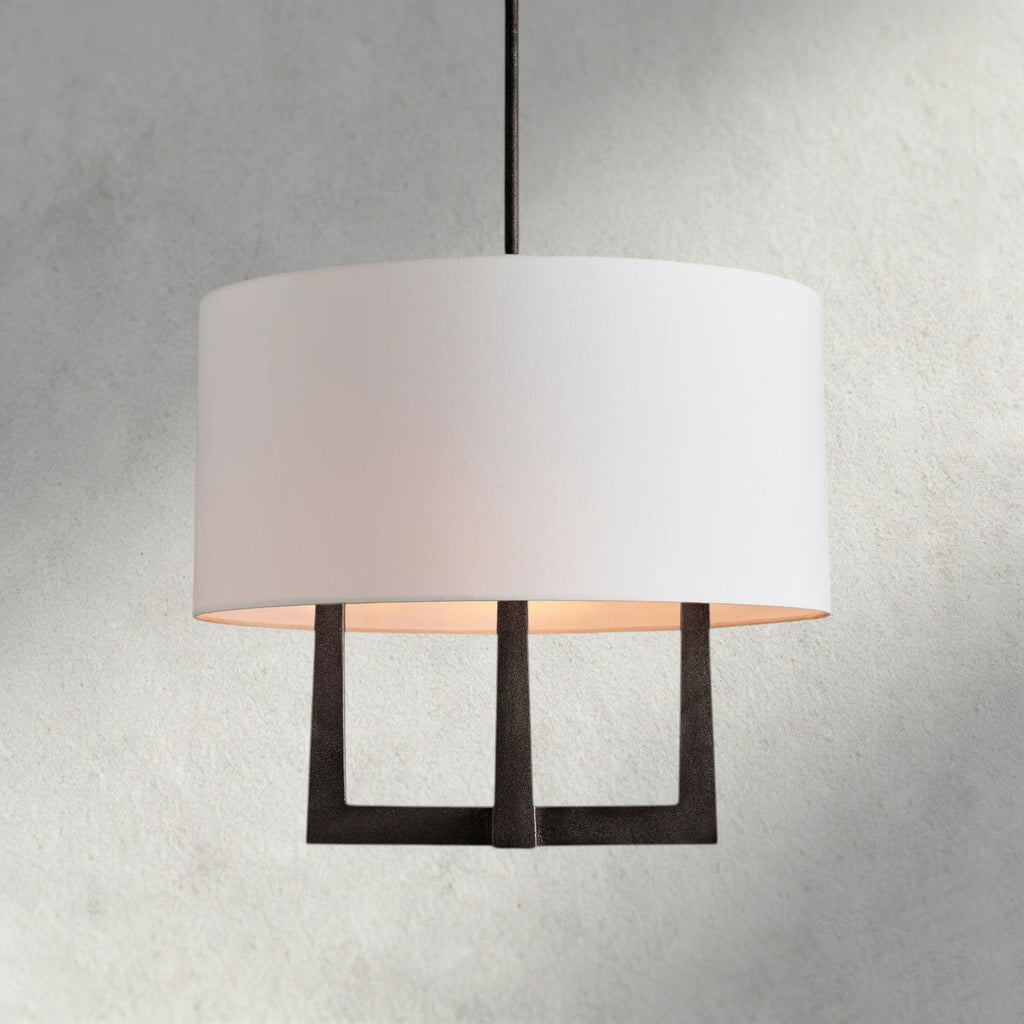 Bronze Emmet Shaded Chandelier