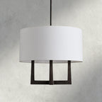 Emmet Shaded Chandelier