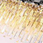 Enoch Crystal Dining Room Chandelier Chorme - 31"LChorme -  Manorlights