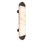 Ghost alabaster wall sconce-Manorlights