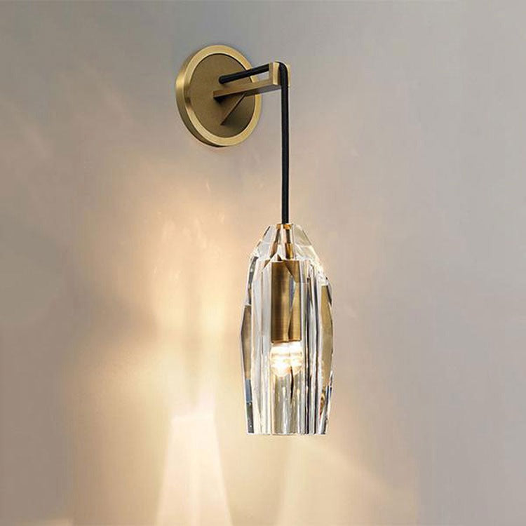 Chapt Crystal Shade Wall Sconce-NORMAL-Manorlights