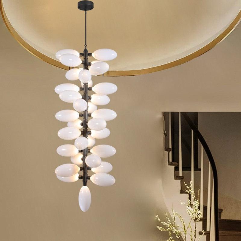 Fashion Vertical Long Grape Chandelier - STYLE ABlushlighting