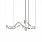 Gabriel Chrome Chandelier