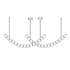 Gabriel Chrome Chandelier