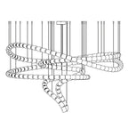 Gabriel Chrome Chandelier