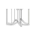 Gabriel Chrome Chandelier