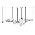 Gabriel Chrome Chandelier
