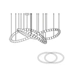 Gabriel Chrome Chandelier