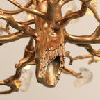 Gemstone Branch Chandelier with Artistic Design for Bedroom or Living Room - 8 Lights/D23.6"*H21.65"Warm LightManorlights