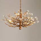 Gemstone Branch Chandelier with Artistic Design for Bedroom or Living Room - 8 Lights/D23.6"*H21.65"Warm LightManorlights