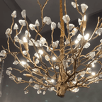 Gemstone Branch Chandelier with Artistic Design for Bedroom or Living Room - 8 Lights/D23.6"*H21.65"Warm LightManorlights
