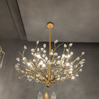 Gemstone Branch Chandelier with Artistic Design for Bedroom or Living Room - 8 Lights/D23.6"*H21.65"Warm LightManorlights