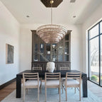 Ghiaccio Glass Round Chandelier 24" 36" 48" 60"-Manorlights