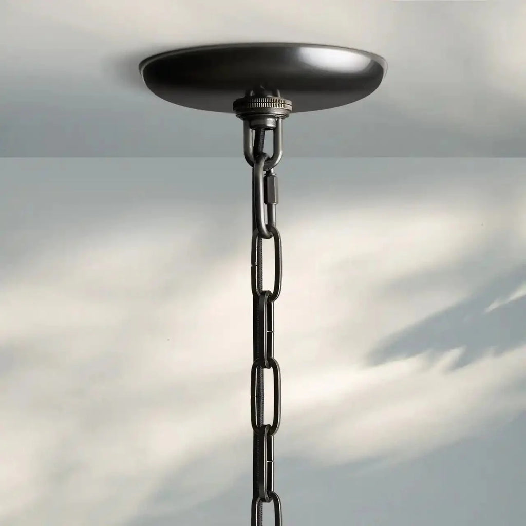 Ghiaccio Glass Round Chandelier 24" 36" 48" 60"-Manorlights