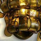 Ghiaccio Glass Wall Sconce-Manorlights