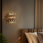 Ghiaccio Glass Wall Sconce-Manorlights