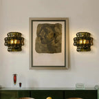 Ghiaccio Glass Wall Sconce-Manorlights