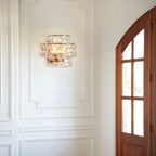 Ghiaccio Glass Wall Sconce-Manorlights