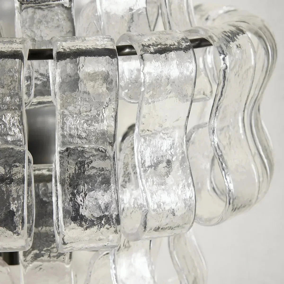 Ghiaccio Glass Wall Sconce-Manorlights