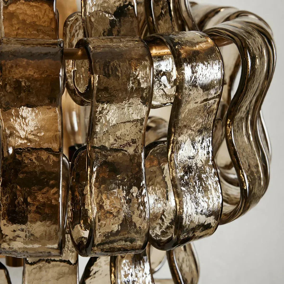Ghiaccio Glass Wall Sconce-Manorlights