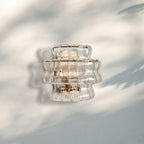 Ghiaccio Glass Wall Sconce-Manorlights