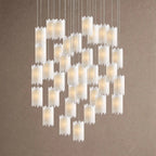 Giana Round Chandelier 15/36 Light - 36-LightBlushlighting