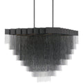 Gildora Linear Chandelier - Black47.3”Manorlights