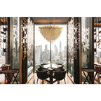 Gildora Linear Chandelier - Gold47.3”Manorlights
