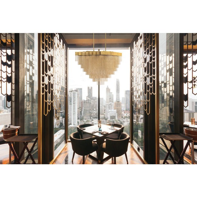Gildora Linear Chandelier - Gold47.3”Manorlights