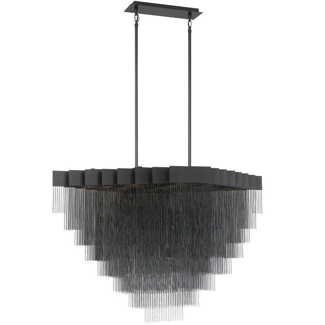 Gildora Linear Chandelier - Gold47.3”Manorlights