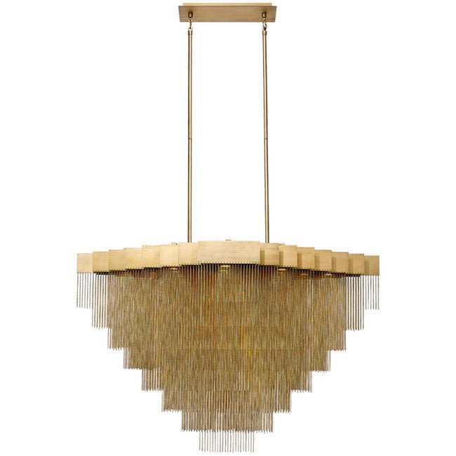Gildora Linear Chandelier - Gold47.3”Manorlights