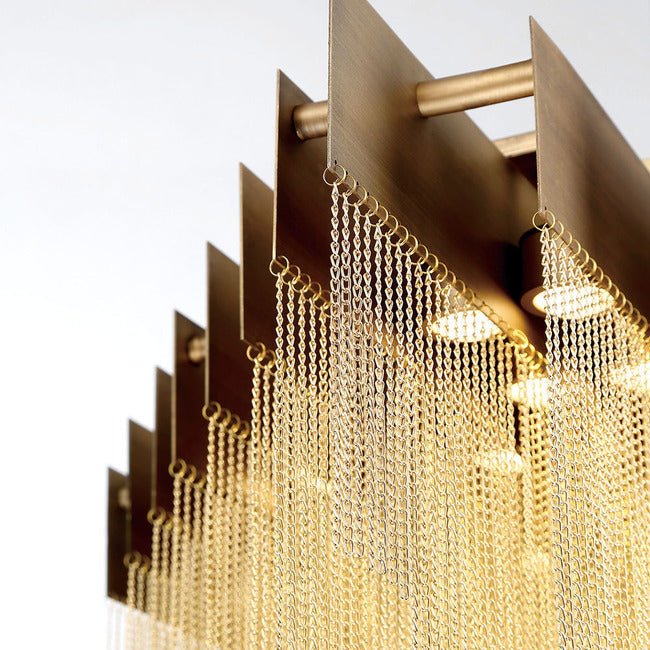 Gildora Linear Chandelier - Gold47.3”Manorlights