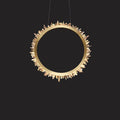 Gina Rock Crystal Ring Chandelier - 14.7" DManorlights