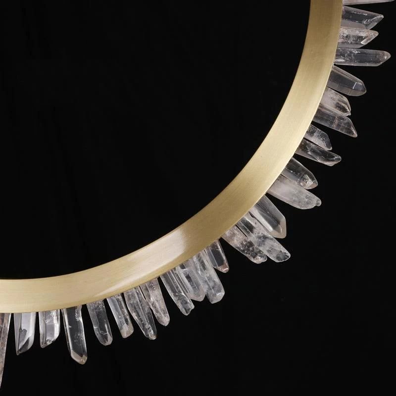Gina Rock Crystal Ring Chandelier - 14.7" DManorlights
