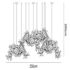 Ginkgo Luxury Chandelier Style H - 18 Lights: L 98.4(250cm) x H 78.7(200cm)Manorlights