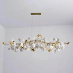Ginkgo Luxury Linear Chandelier Style C - L 59″(150cm) x W 17.7″(45cm) x H 17.7″(45cm) (G9*12)Manor Lights