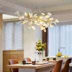 Ginkgo Luxury Linear Chandelier Style C - L 31.5″(80cm) x W 17.7″(45cm) x H 13.8″(35cm) (G9*6)Manor Lights
