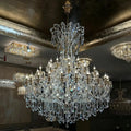 Grand Imperial Crystal Palace Chandelier for Mansion/Hotel Lobby/Banquet Hall - 54 Lights/D63"*H72.8"(D160cm*H185cm)/100kgWarm LightManorlights