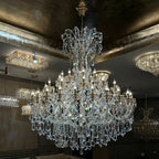Grand Imperial Crystal Palace Chandelier for Mansion/Hotel Lobby/Banquet Hall - 54 Lights/D63"*H72.8"(D160cm*H185cm)/100kgWarm LightManorlights