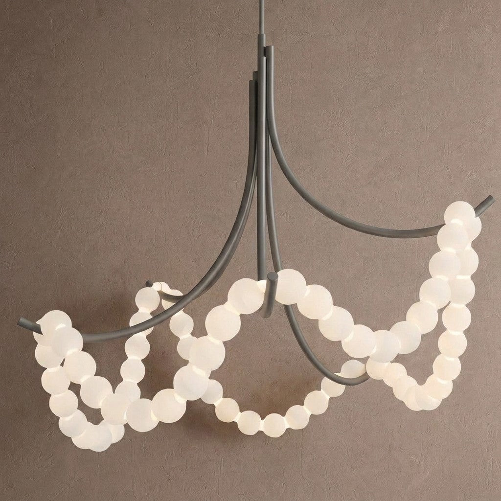 Grid Master Alabaster Chandelier